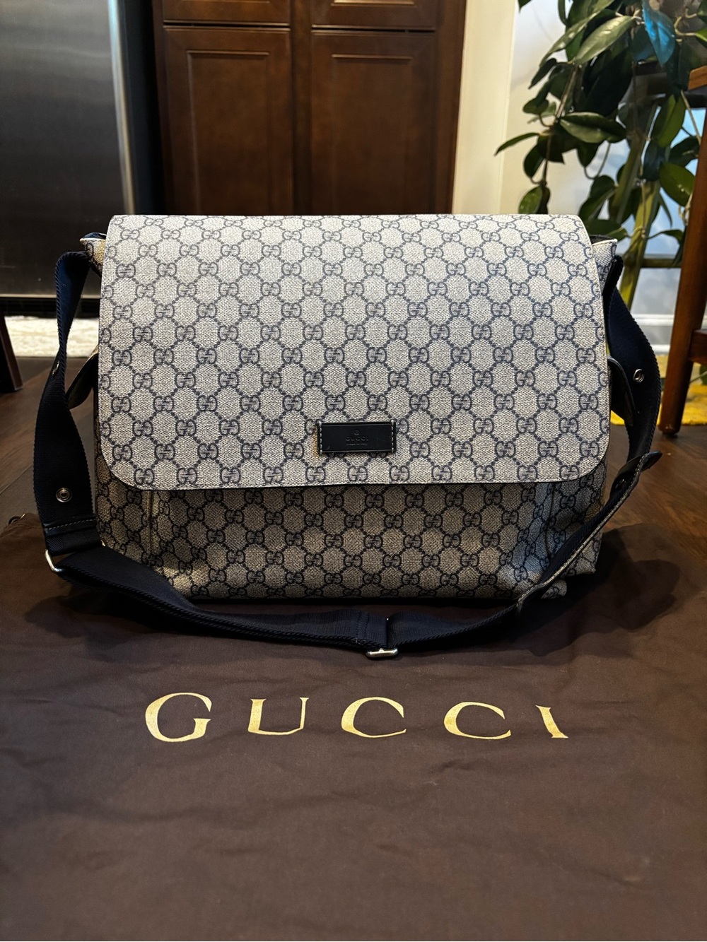 Gucci GG Large Diaper Changing Bag Unisex